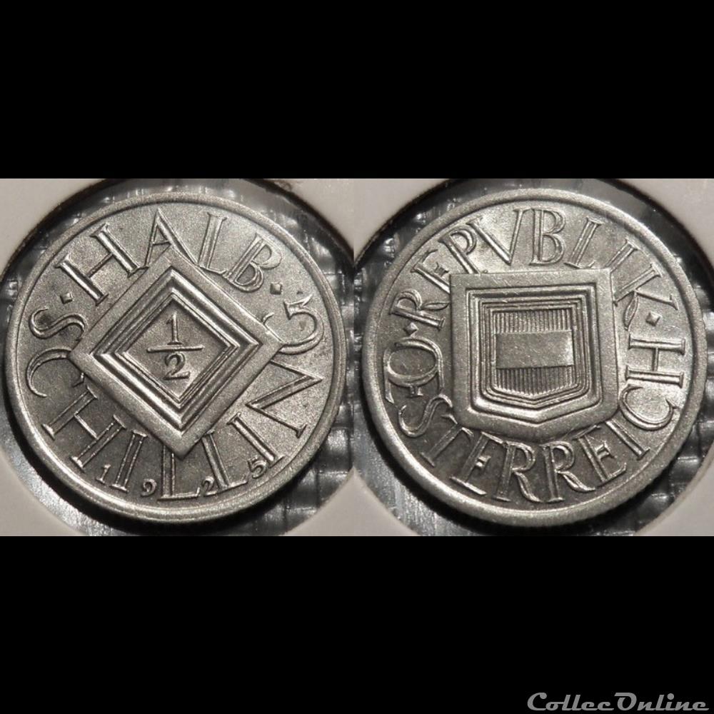monnaie jeton mereaux romaine autriche 1 2 shilling 1925
