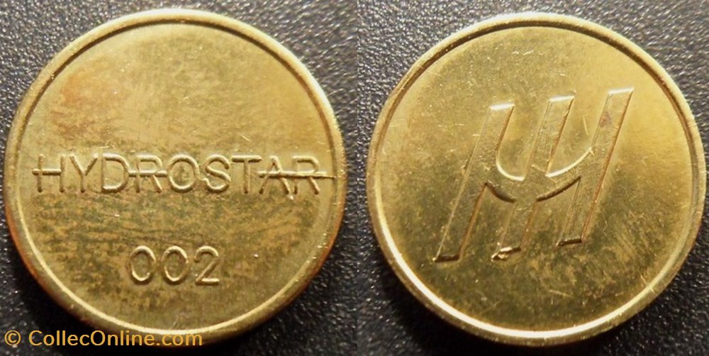 e- J etr Allemagne Hydrostar 002 monnaies paranumismatique jetons poids e j etr allemagne hydrostar 002