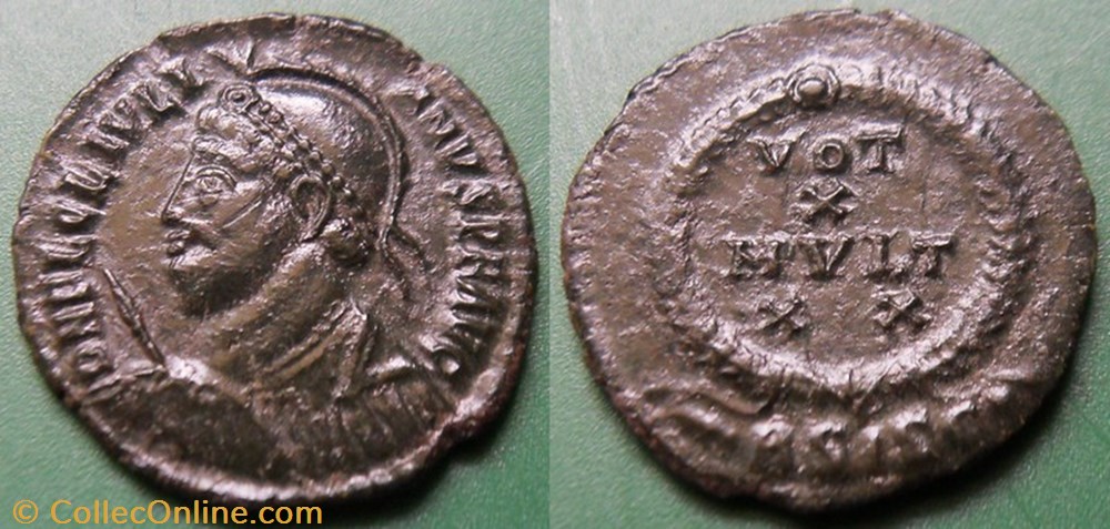 monnaie antique av jc ap romaine republicaine imperiale g le bas empire julien ii maiorina