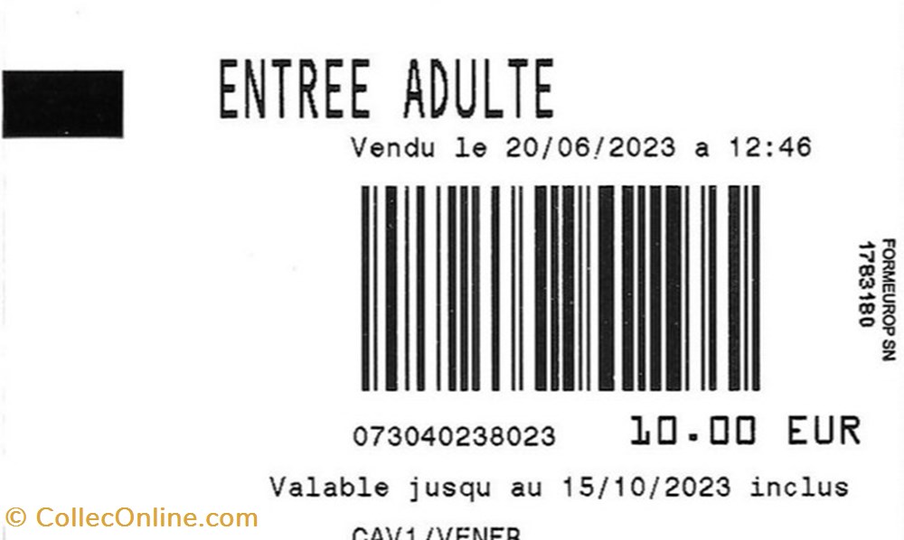 Monaco - Palais Princier documents anciens tickets d entree monaco palais princier