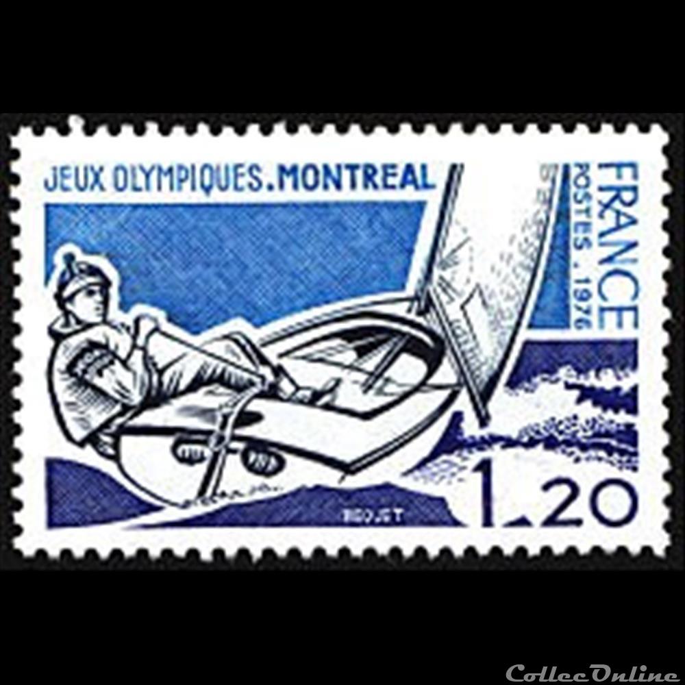 timbre france assignat 1976 jeux olympiques montreal
