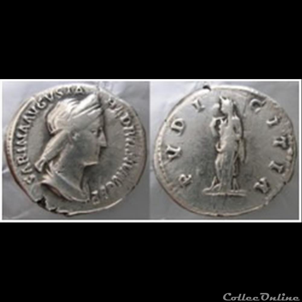 monnaie antique romaine ca4 antonins sabine