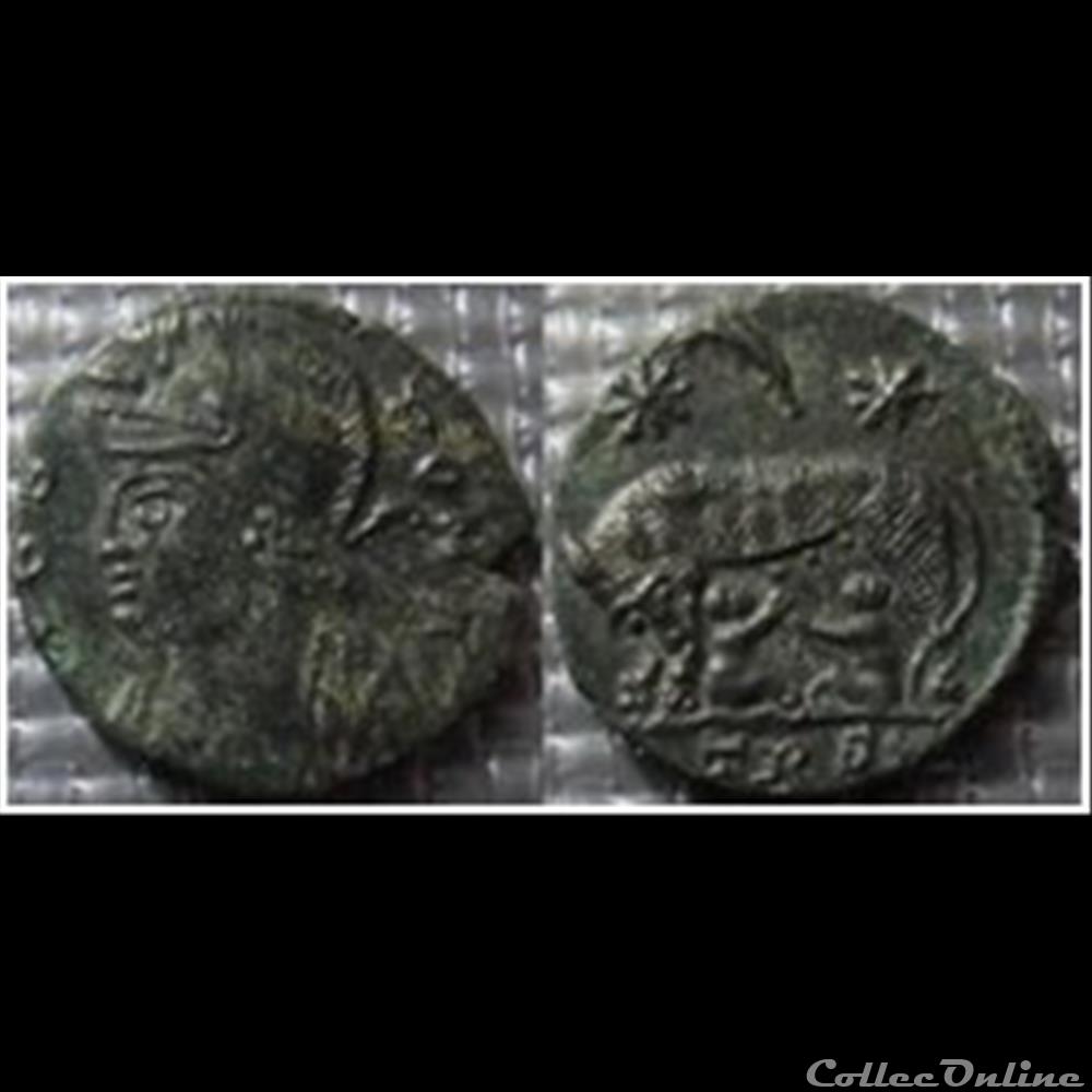 monnaie antique romaine pa4 vrbs roma treves