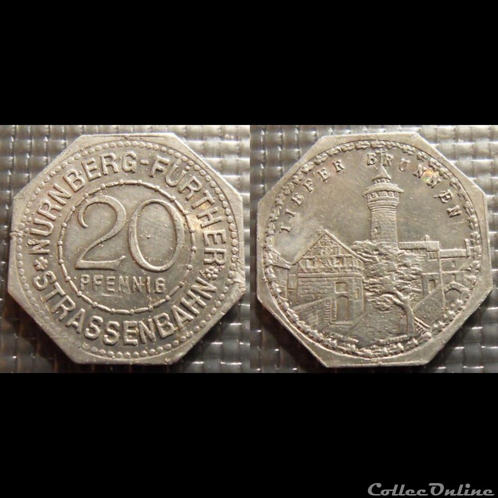 q- MN etr Germany Nuremberg monnaie jeton mereaux q mn etr germany nuremberg