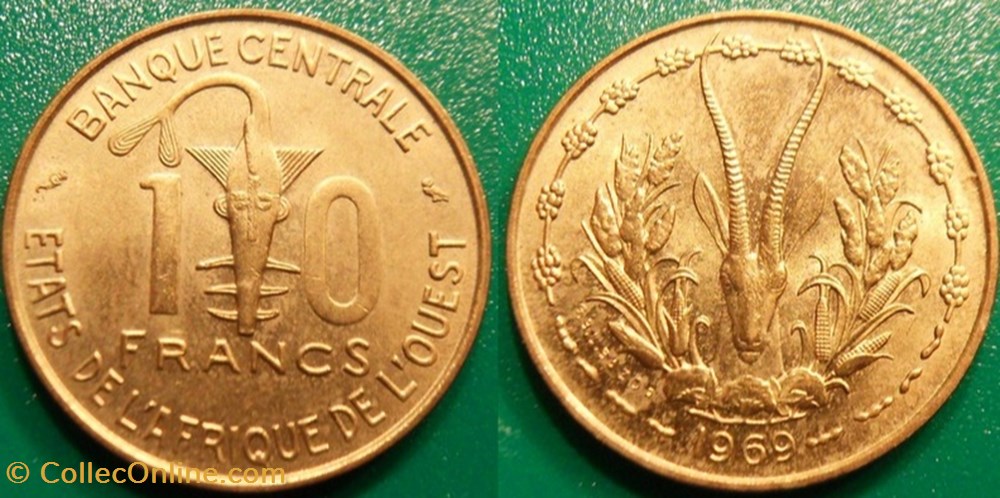 10 Francs 1969 monnaie 10 francs 1969