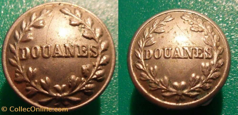 divers bouton douanes 17 et 21mm