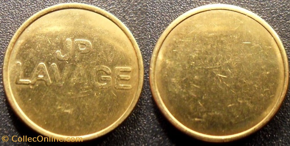 b- Jeton JP Lavage monnaies paranumismatique jetons poids b jeton jp lavage