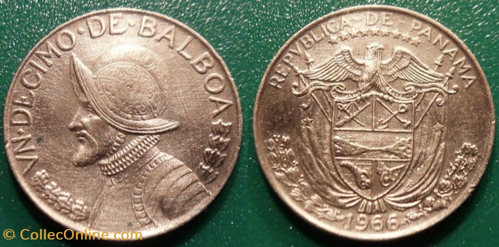 monnaie monde panama 1 decimo 1966