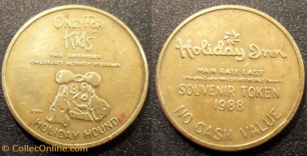 e- J etr USA Only For Kids Holiday Hound monnaies paranumismatique jetons poids e j etr usa only for kids holiday hound