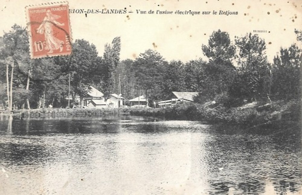 Carte Postale (40) Rion-des-Landes divers carte postale 40 rion des landes