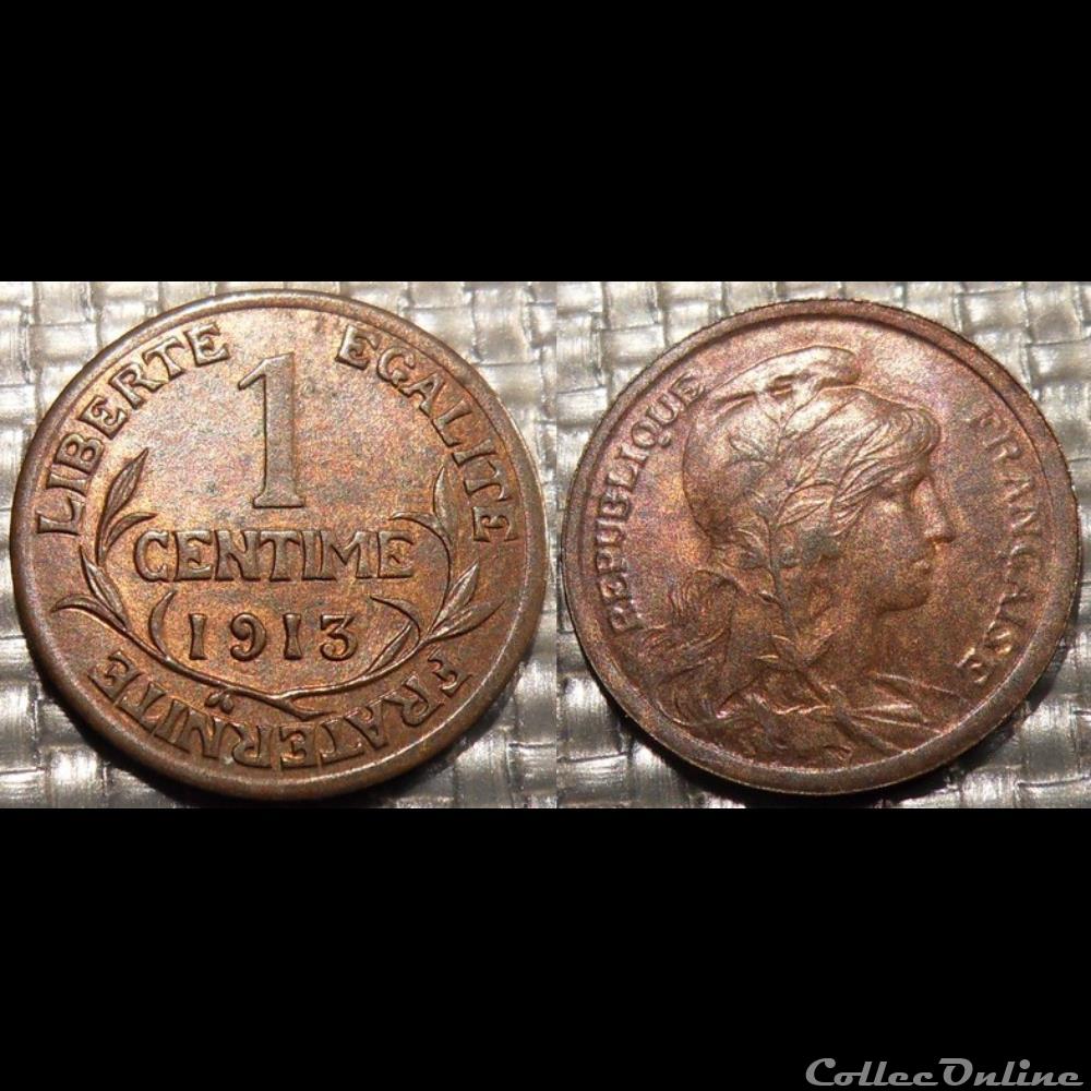 Aa 1 centime Dupuis 1913 monnaie france moderne aa 1 centime dupuis 1913