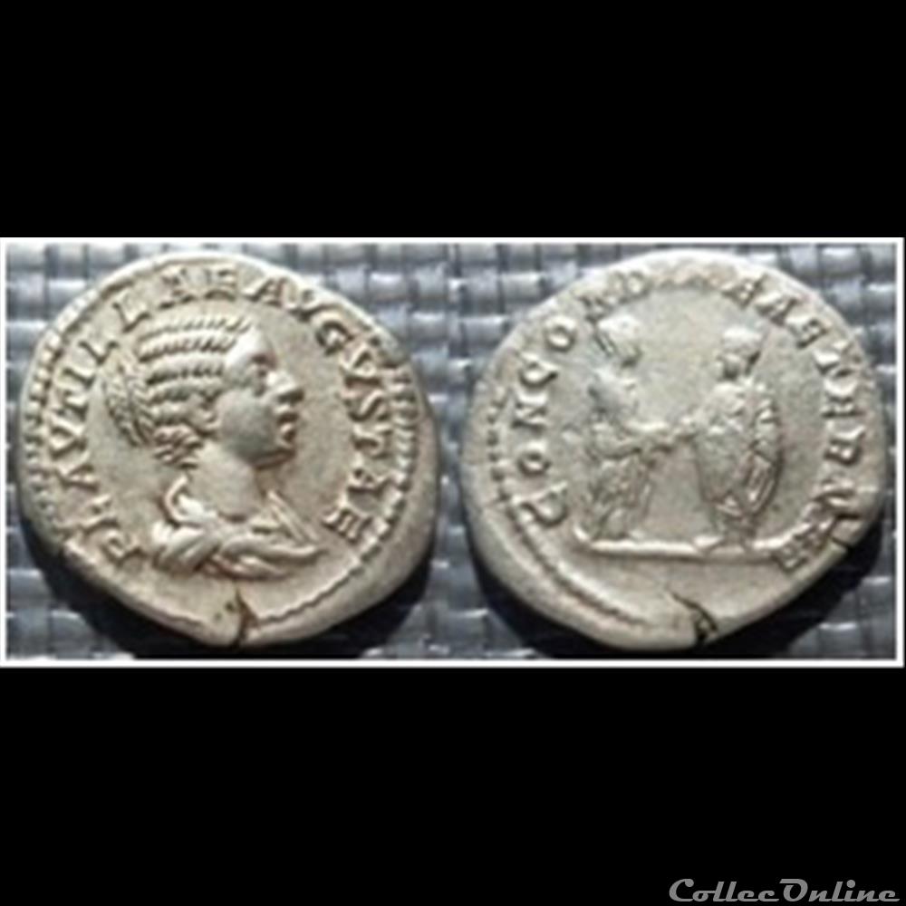 Da9 Plautille monnaie antique romaine da9 plautille