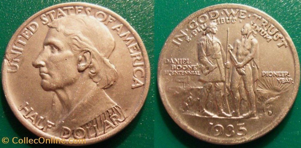 USA 1/2 Dollar 1935 D monnaies monde etats unis usa 1 2 dollar 1935 d