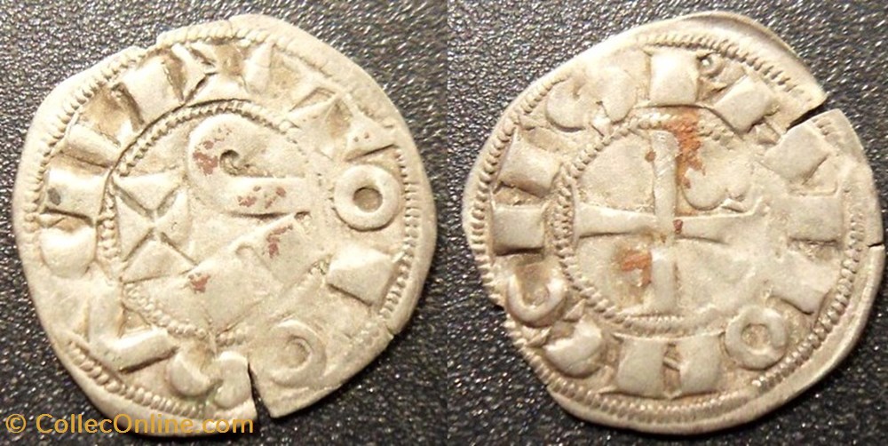Languedoc - Comté de Toulouse - Raymond V, Raymond VI ou Raymond VII Denier ou raimondin monnaies europe medievale france feodales languedoc comte de toulouse raymond v raymond vi ou raymond vii denier ou raimondin