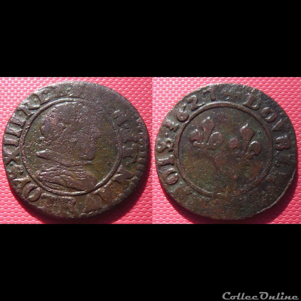 monnaie france royale g1 louis xiii villeneuve