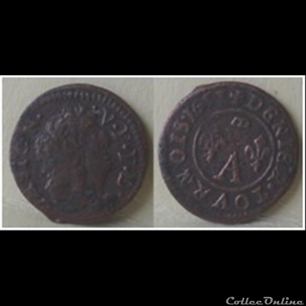monnaie france feodale dombes gaston orleans