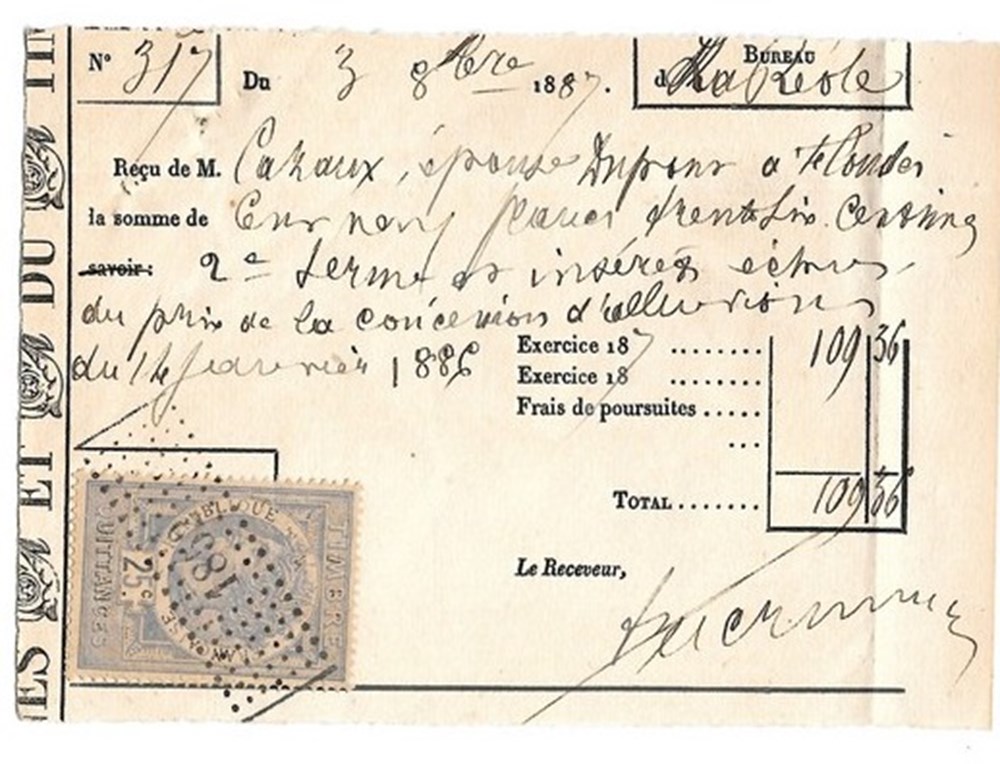 La Réole - Direction Générale documents anciens affiches la reole direction generale
