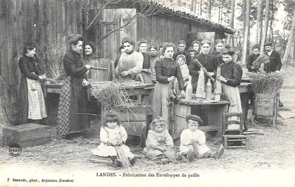 divers carte postale 40 landes