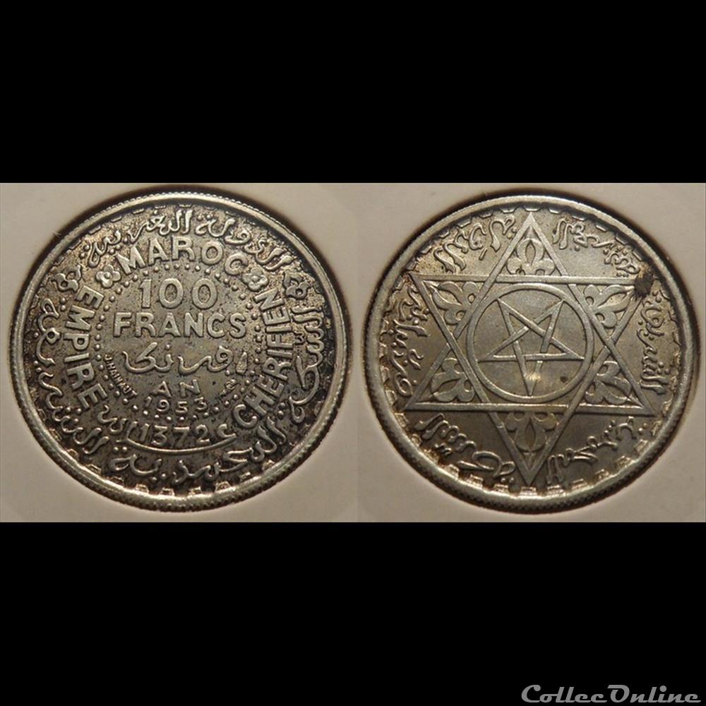 Maroc Système monétaire Français monnaie france colony maroc systeme monetaire francais