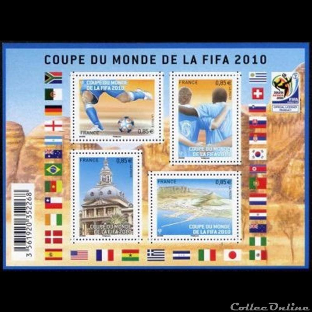 2010 Coupe du monde de la FIFA timbre france assignat 2010 coupe du monde de la fifa