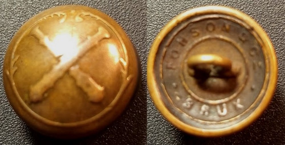 divers bouton belgique artillerie