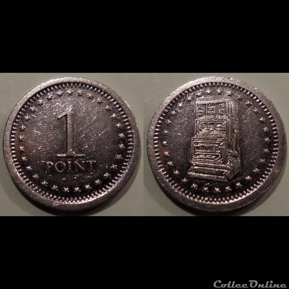 monnaie mereaux j jeton casino 1 point