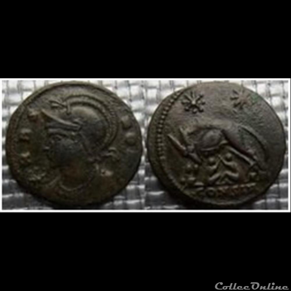 H10 VRBS ROMA Constantinople monnaie antique romaine h10 vrbs roma constantinople