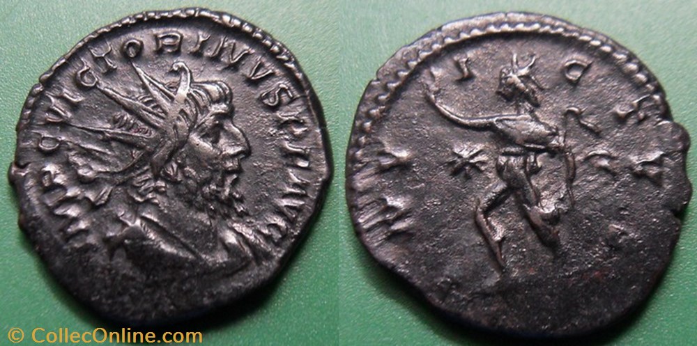 F- L'Anarchie Militaire Victorinus Antoninien monnaie antique av jc ap romaine republicaine imperiale f anarchie militaire victorinus antoninien
