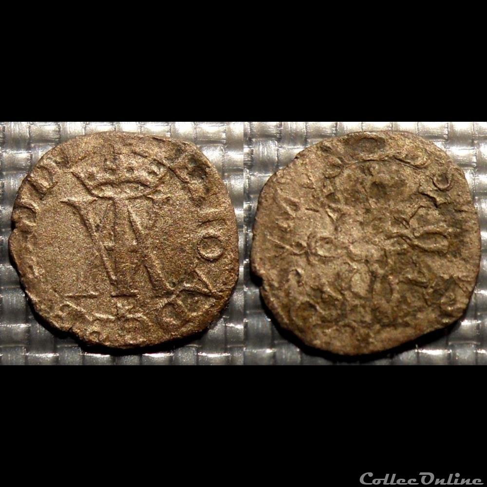 Navarre Jeanne d'Albret monnaie france feodale navarre jeanne albret