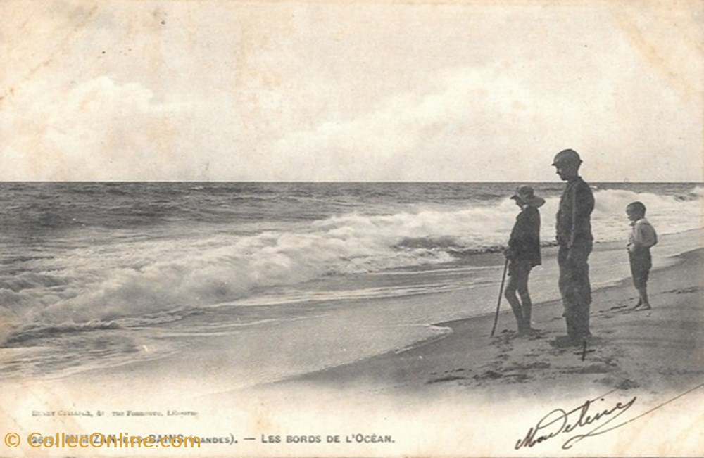 Carte Postale (40) Mimizan-les-Bains divers carte postale 40 mimizan les bains