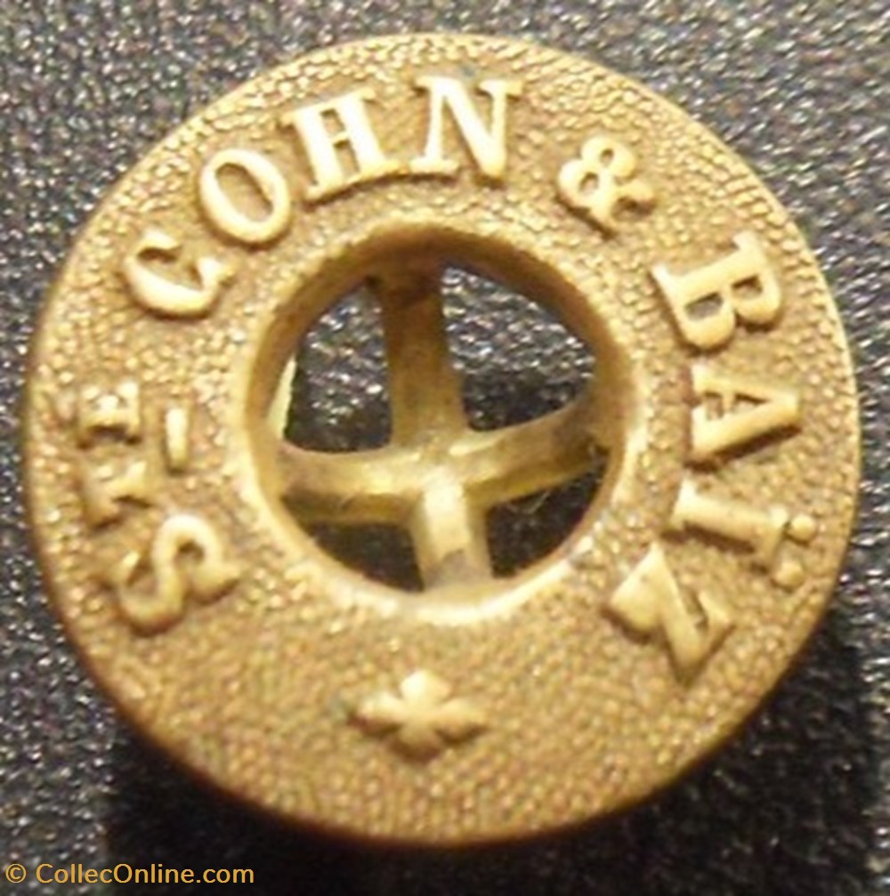 Bouton de Sté COHN & BAÏZ divers bouton de ste cohn baiz