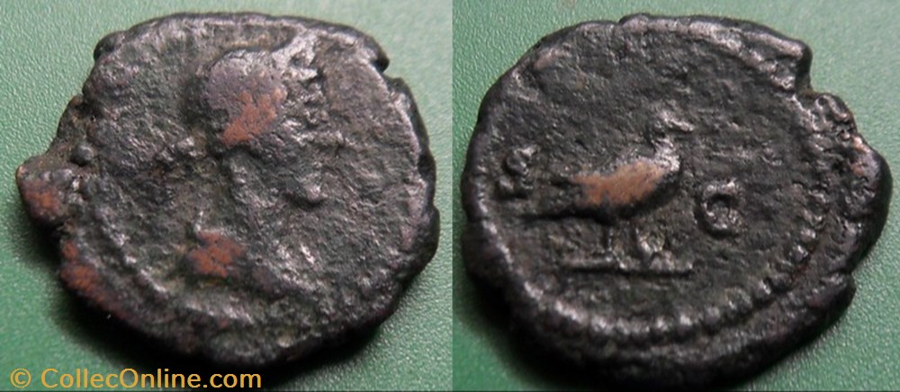 D-Les Antonins Anonymes Quadran monnaie antique av jc ap romaine republicaine imperiale d les antonins anonymes quadran