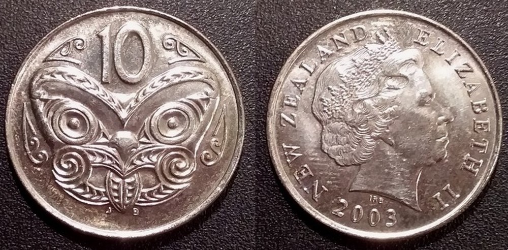 10 Cents 2003 monnaies monde nouvelle zelande 10 cents 2003