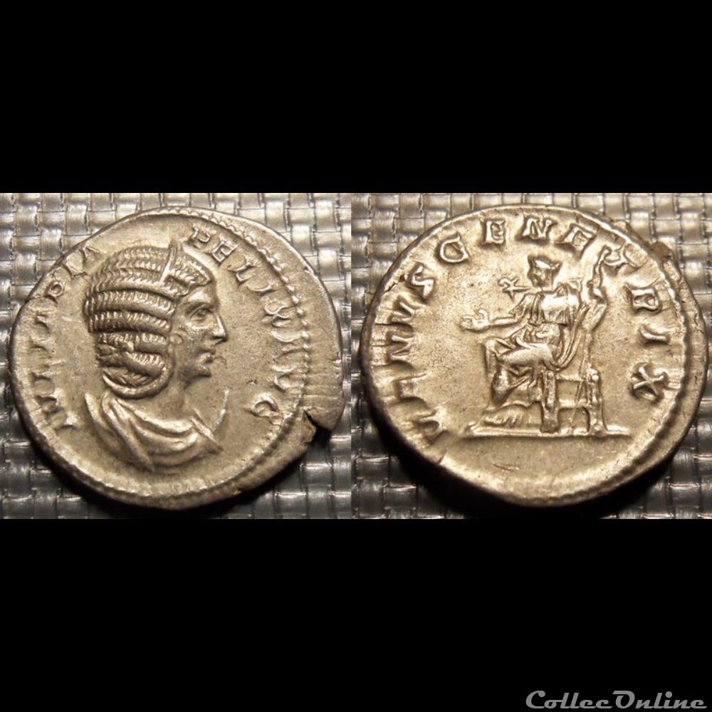 Da21 Sévères Julia Domna monnaie antique romaine da21 severes julia domna