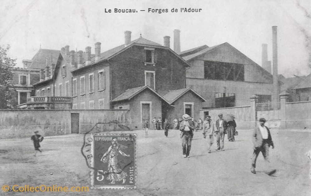 cartes postales europe france pyrenees atlantiques le boucau