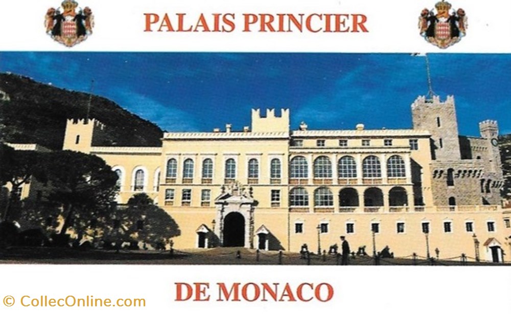 Monaco - Palais Princier documents anciens tickets d entree monaco palais princier