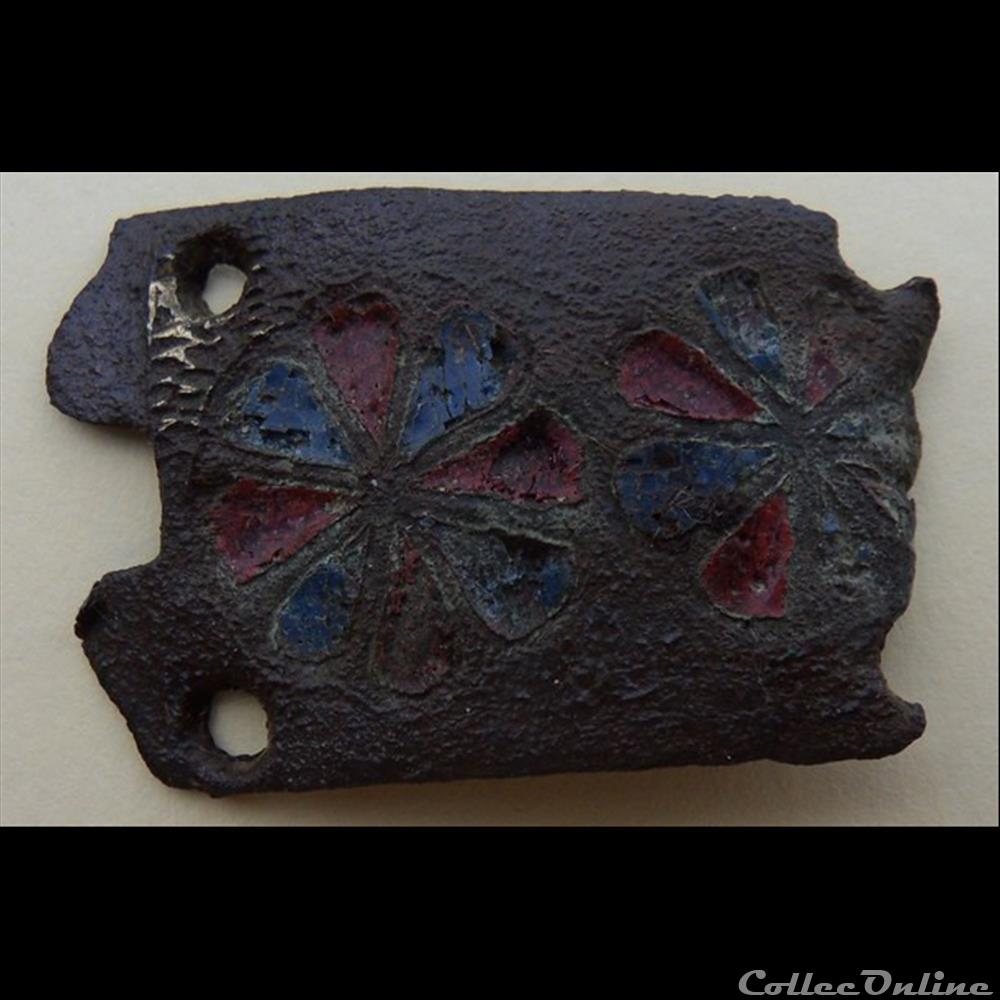 Chape de boucle émaillé autre france assignat chape de boucle emaille