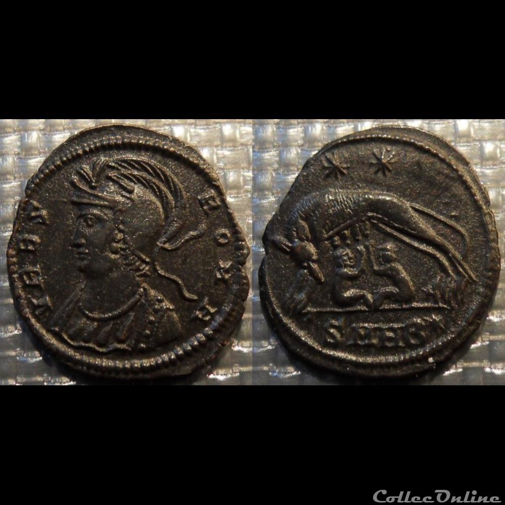 J35 VRBS ROMA Héraclée monnaie antique romaine j35 vrbs roma heraclee