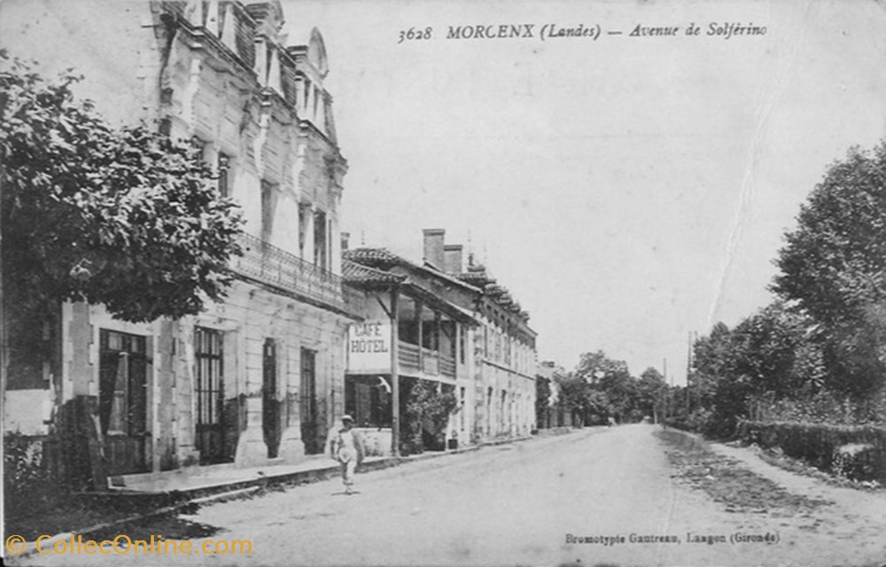 Carte Postale (40) Morcenx divers carte postale 40 morcenx