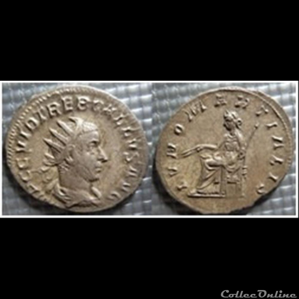 monnaie antique romaine eb3 anarchie militaire trebonien galle