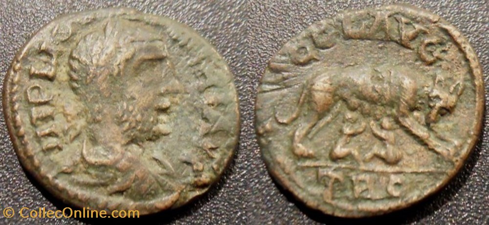 monnaies antiques romaines imperiales et republicaines b6 valerien i 253 260 troas alexandria