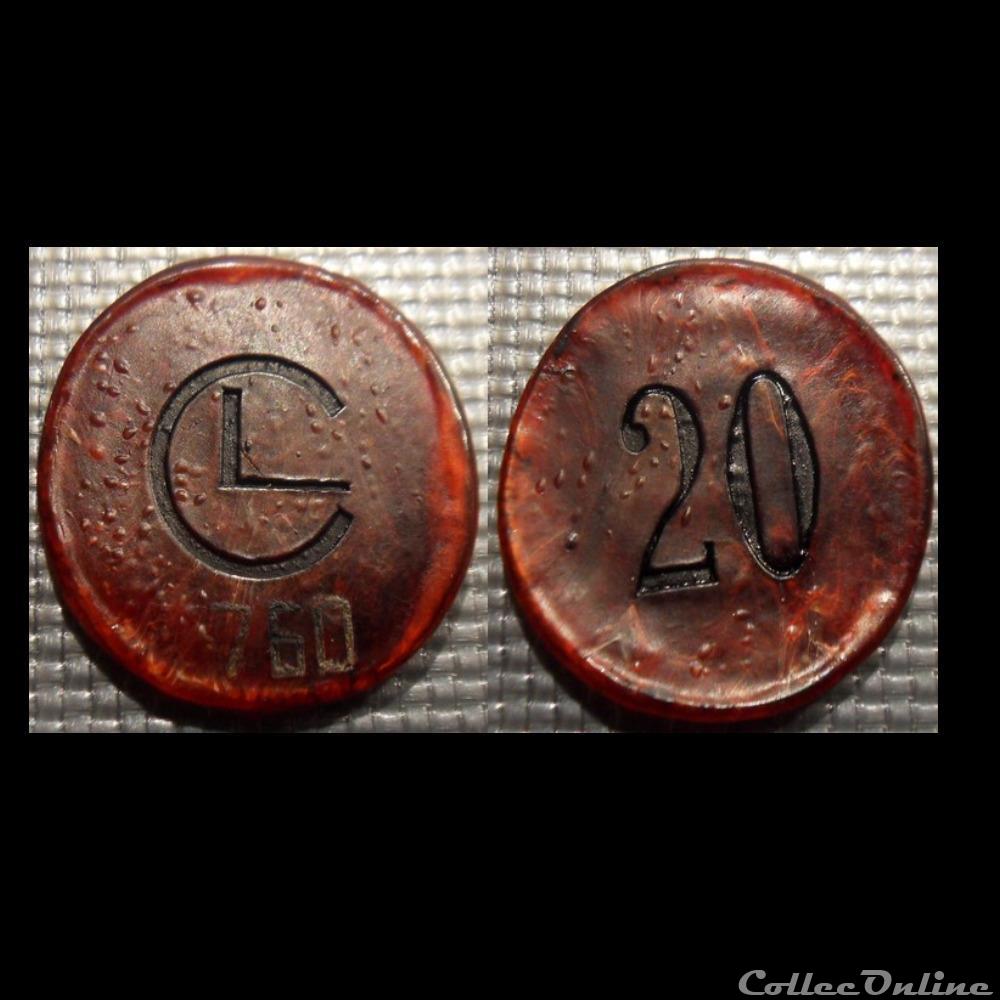 monnaie mereaux j jeton casino cl 760