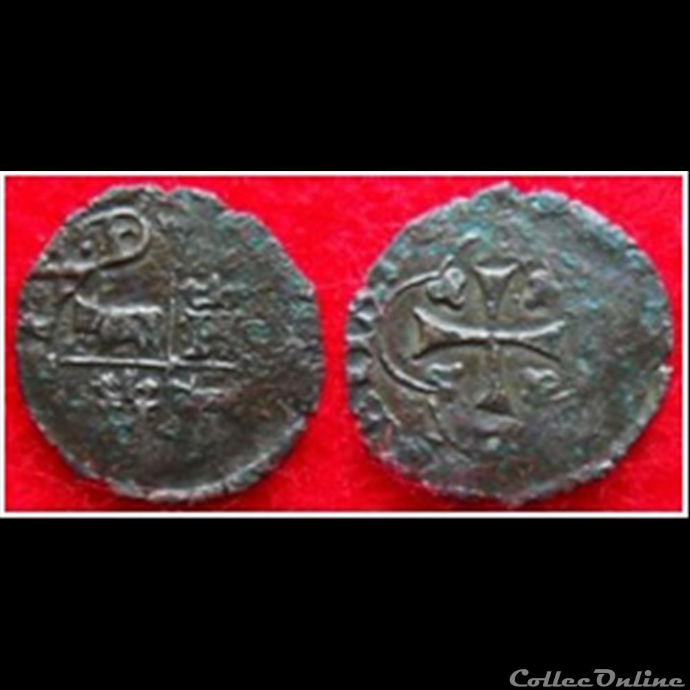 F2 Henri IV Vaquette Morlaas monnaie france royale f2 henri iv vaquette morlaas