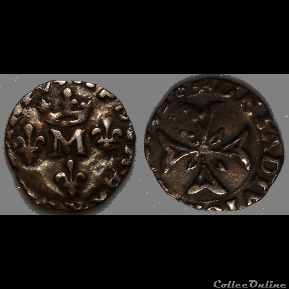 monnaie france feodale dombes marie de montpensier liard 1616
