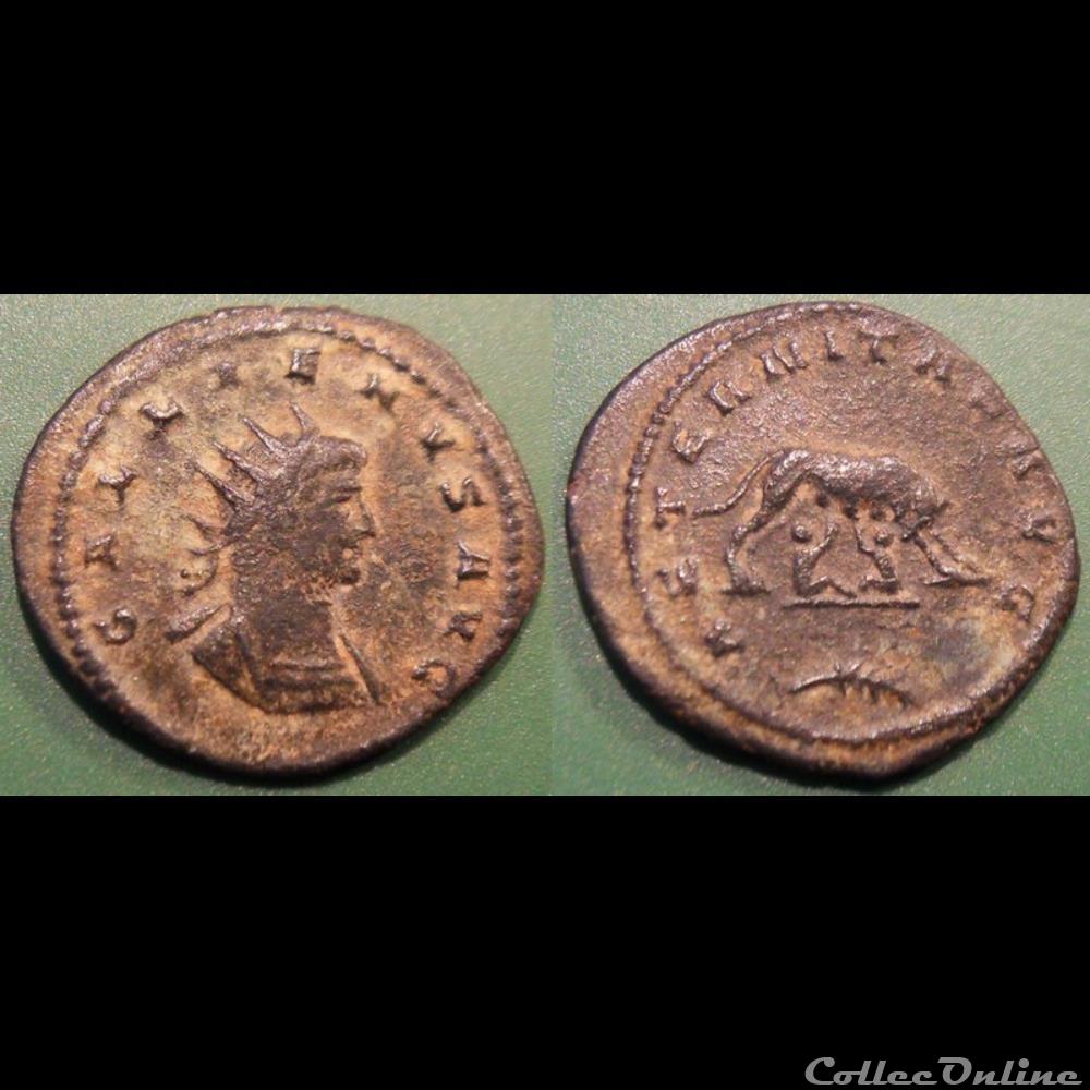 monnaie antique av jc ap romaine b72 gallien 253 268