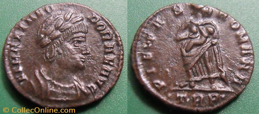 monnaie antique av jc ap romaine republicaine imperiale g le bas empire theodora centenionalis