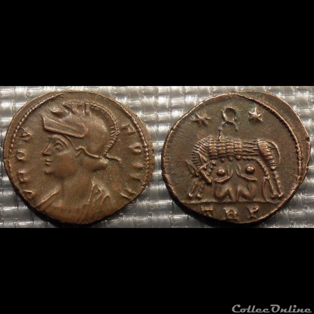 monnaie antique romaine pa11 vrbs roma treves