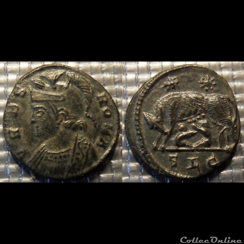 Ka11 VRBS ROMA Lyon monnaie antique romaine ka11 vrbs roma lyon