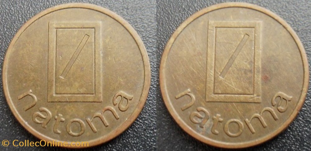 e- J etr Pays Bas Natoma monnaies paranumismatique jetons poids e j etr pays bas natoma