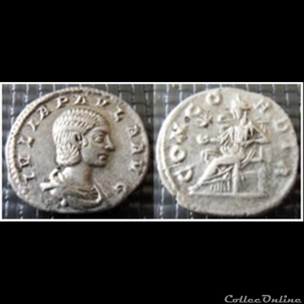 Db5 Sévères Julia Paula monnaie antique romaine db5 severes julia paula